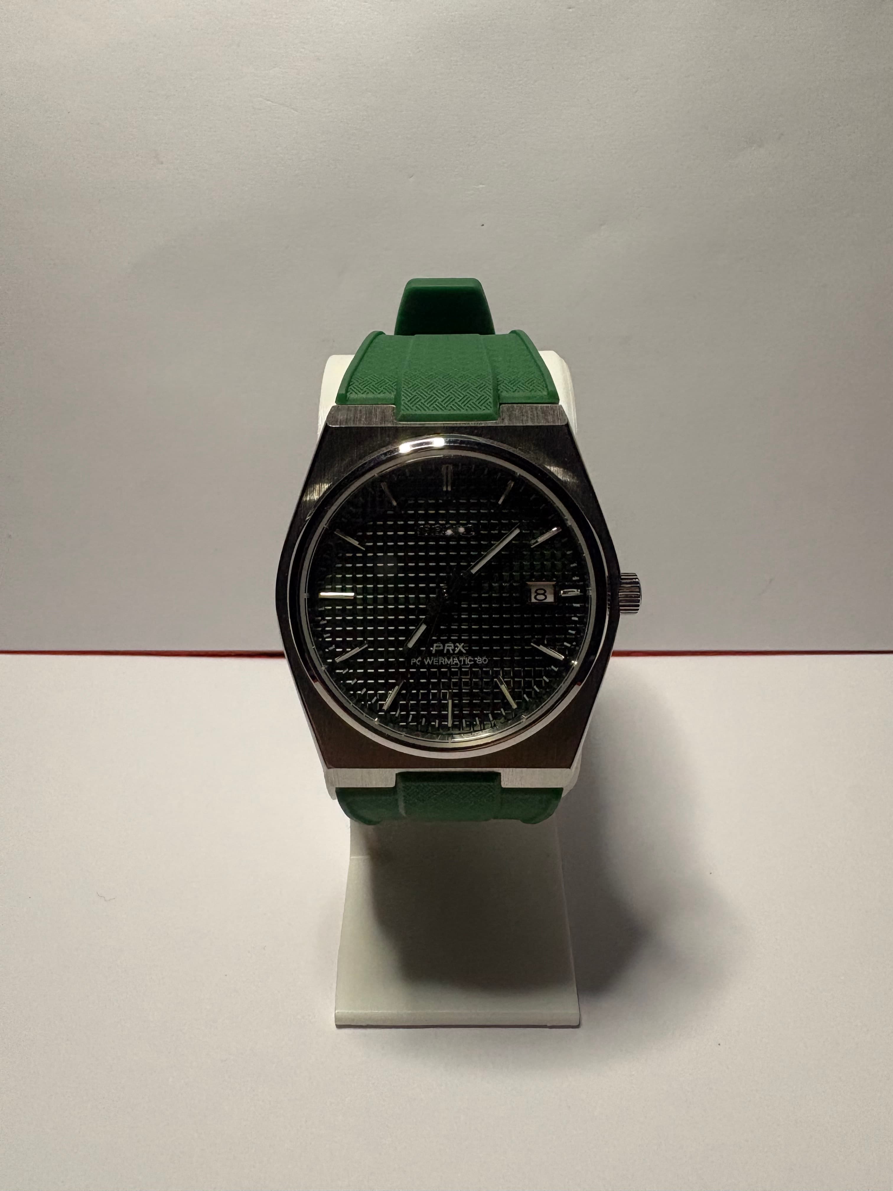 Montre Seiko Mod PRX verte